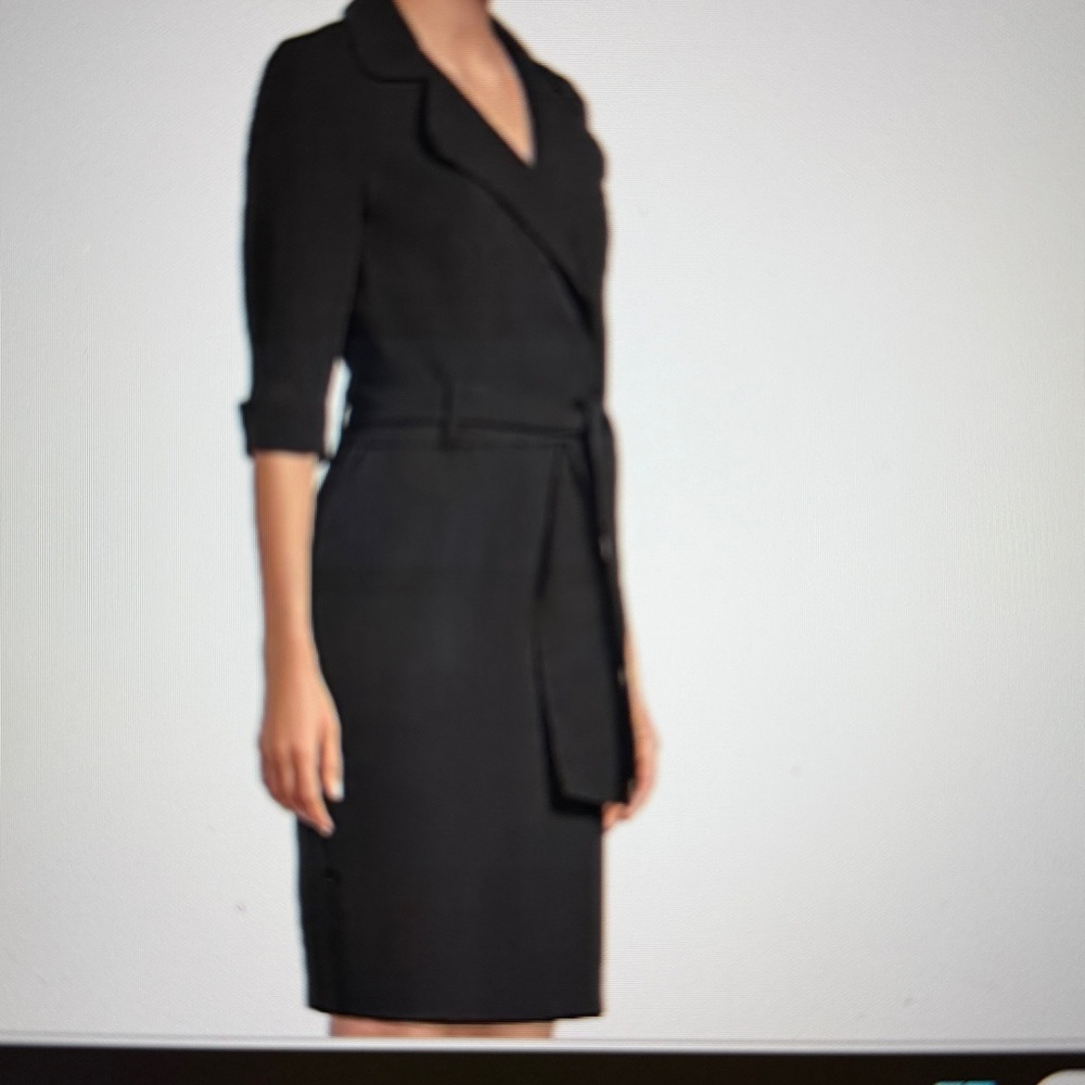 Black Halo Elegant Black Women's Dress - Picture 3 of 5